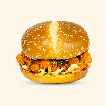 老南京辣油鸡腿汉堡
